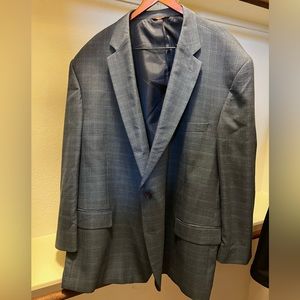 Blue blazer for big guys